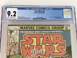 Marvel Comics 1977 Star Wars #2 CGC 9.2 1st Appearance Han Solo & Chewbacca