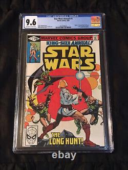 Marvel Comics 1979 Star Wars Annual #1 CGC 9.6 Near Mint+ Walt Simonson Cover