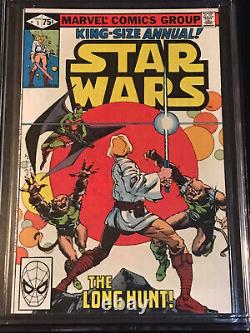 Marvel Comics 1979 Star Wars Annual #1 CGC 9.6 Near Mint+ Walt Simonson Cover