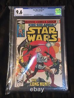 Marvel Comics 1979 Star Wars Annual #1 CGC 9.6 Near Mint+ Walt Simonson Cover