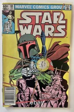 Marvel Comics 1983 Star Wars #68 Newsstand 1st App Mandalorians Boba Fett VF