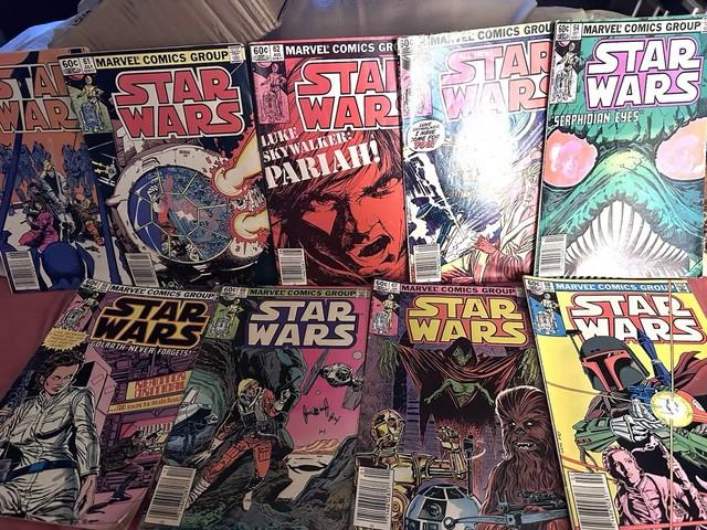 Marvel Comics Group Star Wars 9pc Lot #'s 60-68. Used. See Details