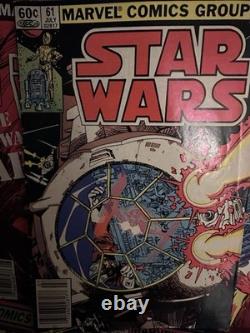 Marvel Comics Group Star Wars 9pc Lot #'s 60-68. Used. See Details
