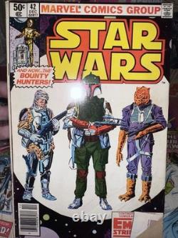 Marvel Comics Group Star Wars Comics 9pc Lot #'s 41-49. Used. See Details
