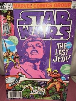 Marvel Comics Group Star Wars Comics 9pc Lot #'s 41-49. Used. See Details