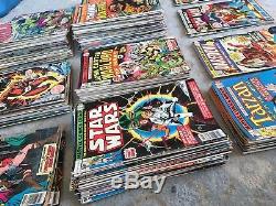 Marvel Comics Lot, All Bronze Age Runs. Star Wars 135 (+ Hulk, Daredevil, etc.)
