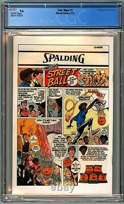 Marvel Comics STAR WARS #1 CGC 9.6 WP NM+ 1977 1st Print