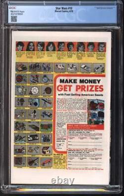 Marvel Comics Star Wars #10 4/78 CGC 9.6 White Pages