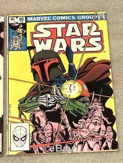 Marvel Comics Star Wars 1977 1 42 68 1st Print High Grade with White Pages Lot