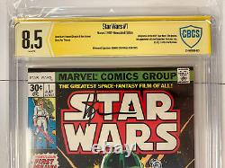 Marvel Comics Star Wars #1 (1977) CBCS 8.5 Signed by Howard Chaykin WP