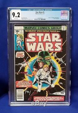 Marvel Comics Star Wars #1 1977 Graded CGC 9.2 WHITE PAGES First Print