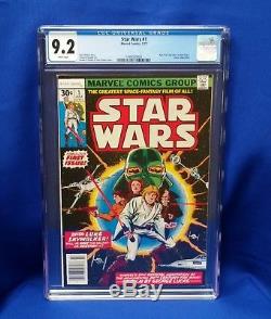 Marvel Comics Star Wars #1 1977 Graded CGC 9.2 WHITE PAGES First Print