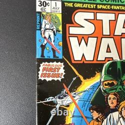Marvel Comics Star Wars #1 (1977) Reprint First Printing Luke Skywalker