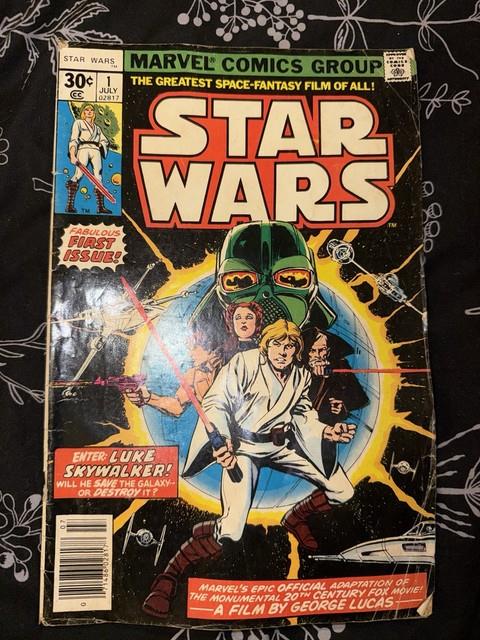 Marvel Comics Star Wars #1 First Issue 30&cent; Variant (1977) Chaykin Cover