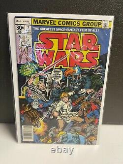 Marvel Comics Star Wars 2 1977 Newsstand Rare Hard to Find Bronze Age Comic VF