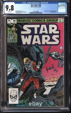 Marvel Comics Star Wars #66 12/82 CGC 9.8 White Pages Marvel Comics Star Wars #66 12/82 CGC 9.8 White Pages