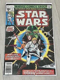 Marvel Comics Star Wars Lot Includes 1st Print #1 Issue From 1977