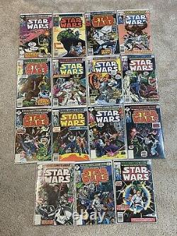 Marvel Comics Star Wars Lot Includes 1st Print #1 Issue From 1977