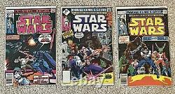 Marvel Comics Star Wars Lot Includes 1st Print #1 Issue From 1977