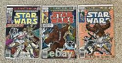 Marvel Comics Star Wars Lot Includes 1st Print #1 Issue From 1977