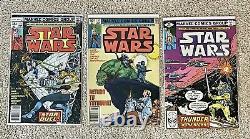 Marvel Comics Star Wars Lot Includes 1st Print #1 Issue From 1977