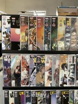 Marvel Comics Star Wars Run Lot 1-74 + Annual 1-4 Missing 45,46,61,63-66,72,73