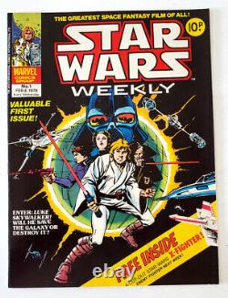 Marvel Comics UK Star Wars Weekly Issue #1 with X-Wing Fighter Cut-Out VF/NM 9.0