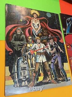 Marvel Comics Whitman Special STAR WARS #1 and #2 Giant 1977 Oversized Comics