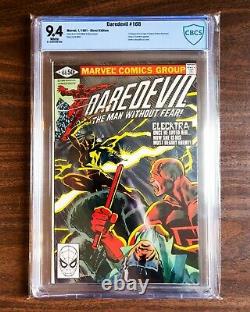 Marvel Daredevil 168 CBCS 9.4 NM 1st First Appearance of Elektra Key Book
