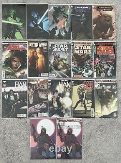 Marvel & Dark Horse Comics Star Wars Comic Lot (17 Books) NM