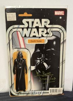 Marvel Darth Vader #1 2015 Action Figure Variant Autographed By Dave Prowse Marvel Darth Vader #1 2015 Action Figure Variant Autographed By Dave Prowse