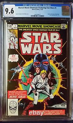 Marvel Movie Showcase Featuring Star Wars (1982) #1 CGC 9.6