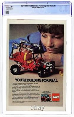 Marvel Movie Showcase Featuring Star Wars 1N CGC 8.5 1982 4469775017