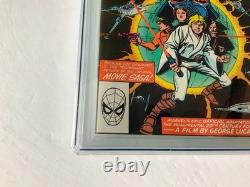 Marvel Movie Showcase Featuring Star Wars 1 Cgc 9.8 White Pages Comics 1982 Marvel Movie Showcase Featuring Star Wars 1 Cgc 9.8 White Pages Comics 1982