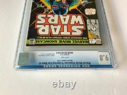 Marvel Movie Showcase Featuring Star Wars 1 Cgc 9.8 White Pages Comics 1982 Marvel Movie Showcase Featuring Star Wars 1 Cgc 9.8 White Pages Comics 1982
