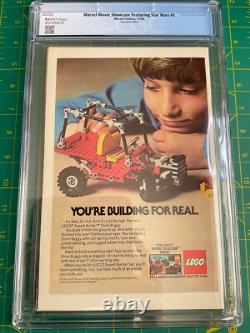 Marvel Movie Showcase Star Wars 1 CGC 9.6 Newsstand WP 1982 Vader Skywalker