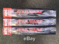 Marvel Omnibus Star Wars Vol. 1 2 3 Set Compelte Sealed $375 Cover Price