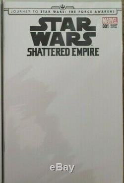 Marvel STAR WARS Lot of 19 Blank Sketch Variants Han Solo Darth Vader Leia Lando