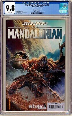 Marvel STAR WARS The MANDALORIAN (2022) #2 150 Cheung VARIANT CGC 9.8 1st GROGU