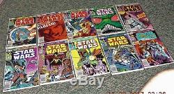 Marvel STAR WARS comic books complete run # 1- 107 clean bought and stored