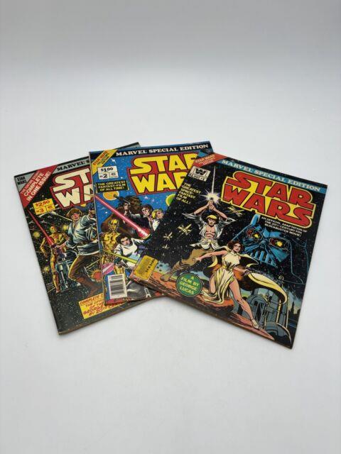 Marvel Special Edition Star Wars #1 2 3 1977 Oversized Large Comic 3 Issues