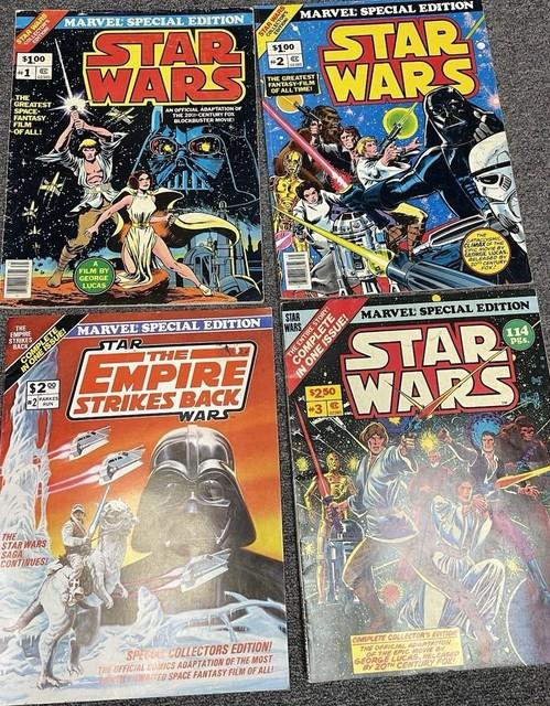 Marvel Special Edition Star Wars Comic Book Set Of 4 Empire Strikes Back