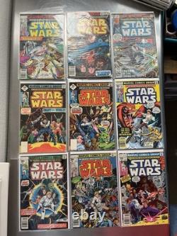 Marvel Star Wars 1977 Lot Of 33 Comics / #1, 2, 39 & 107! 1st Prints, Whitman