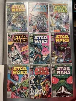 Marvel Star Wars 1977 Lot Of 33 Comics / #1, 2, 39 & 107! 1st Prints, Whitman