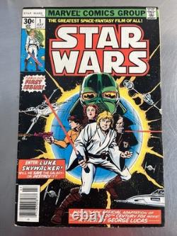Marvel Star Wars 1977 Lot Of 33 Comics / #1, 2, 39 & 107! 1st Prints, Whitman