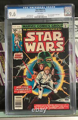 Marvel Star Wars #1 July 1977 CGC 9.6 A New Hope #0259551001 (BB MO)