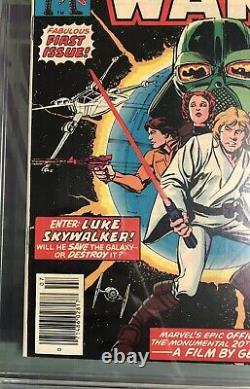 Marvel Star Wars #1 July 1977 CGC 9.6 A New Hope #0259551001 (BB MO)