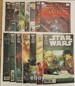 Marvel Star Wars (2015-2019) complete run lot #1-75