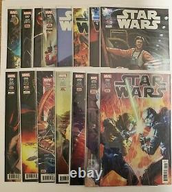 Marvel Star Wars (2015-2019) complete run lot #1-75