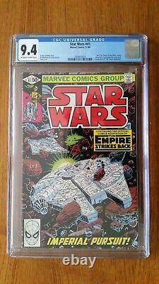 Marvel Star Wars #39 40 41 42 43 44 Complete Empire BOBA FETT CGC 9.4